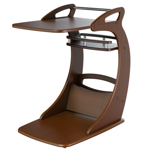 Стол подкатной Фаворит (орех)